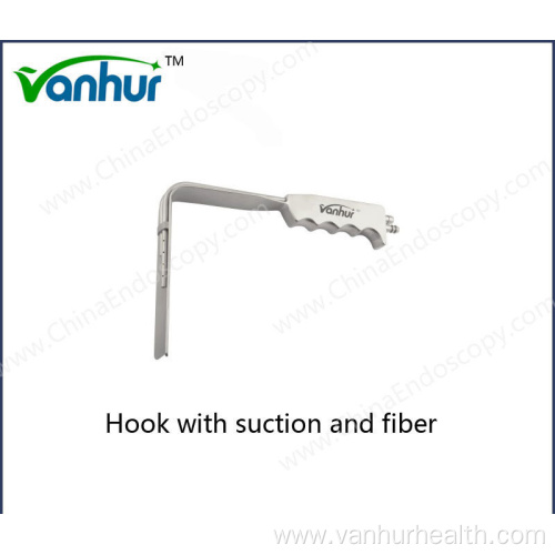 Hook with Suction and Fiber of Gynecology Instruments